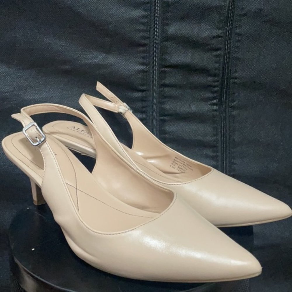 Alfani Pointed Toe Sling backs Step 'N Flex Babbsy